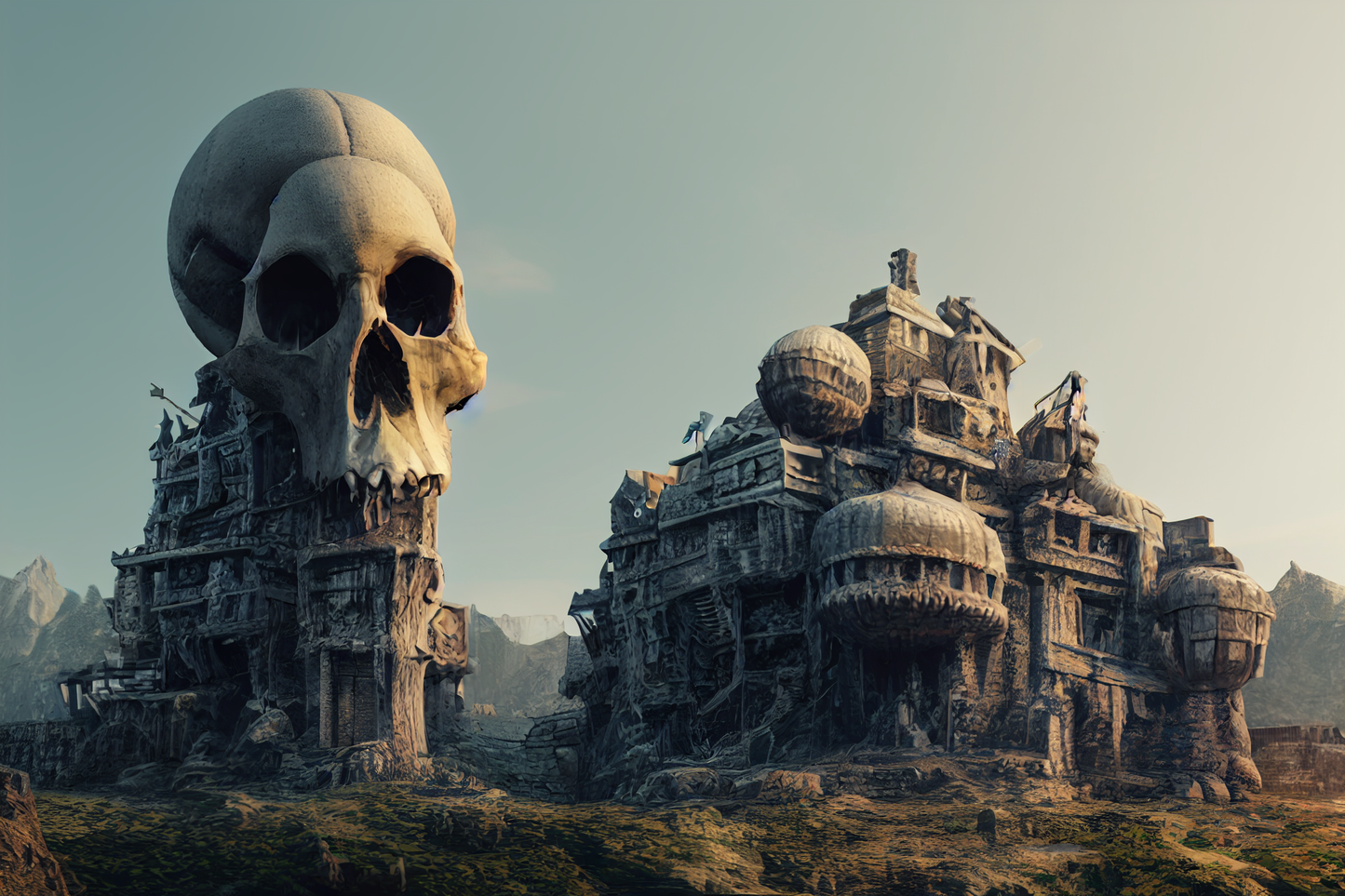 Giant Hunter's Edifice, Print