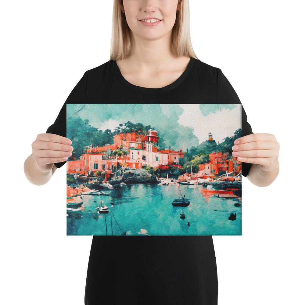 Portofino Day, Canvas