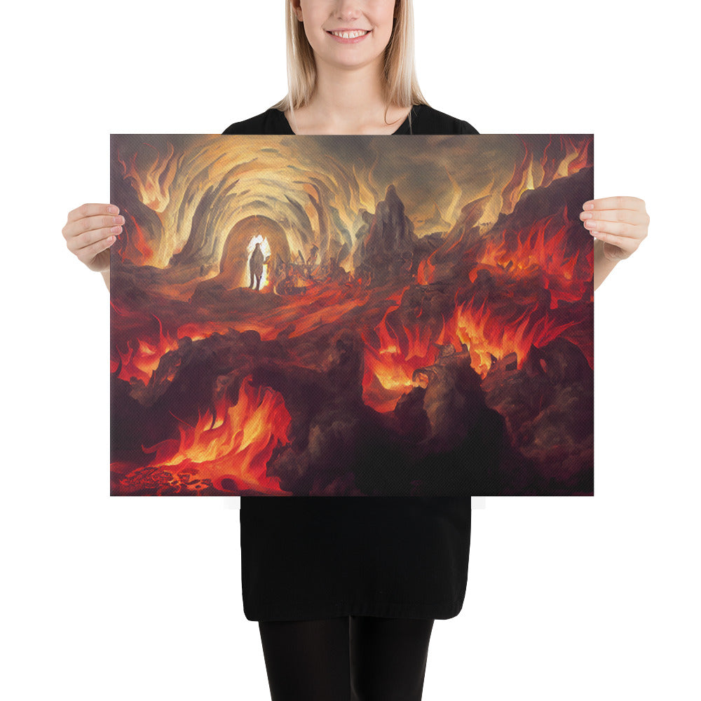 Welcome to Hell, Canvas