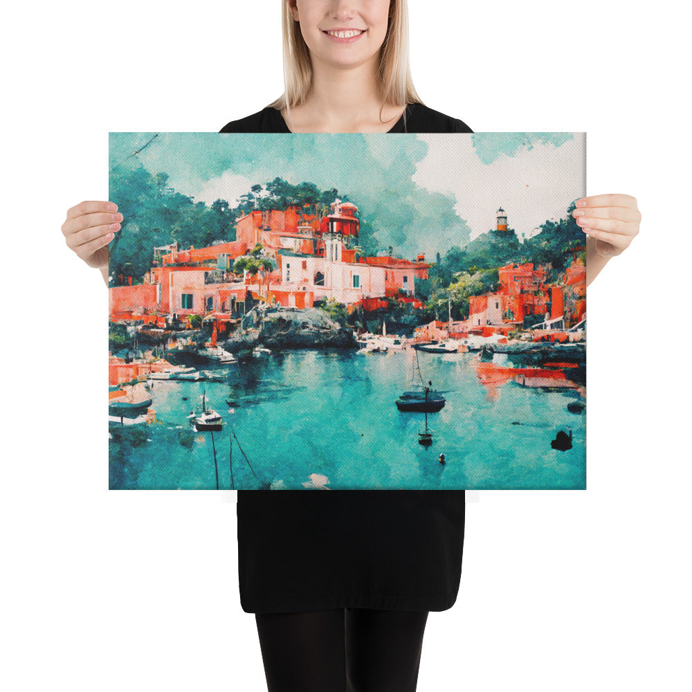 Portofino Day, Canvas