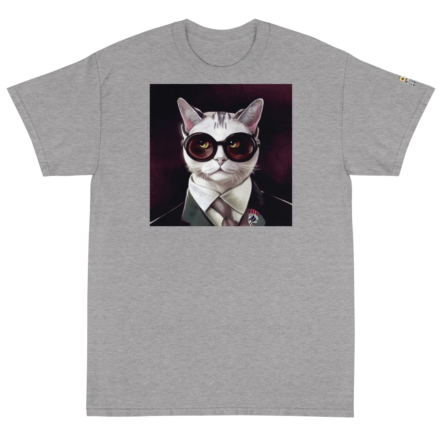 CIA Cat, Short Sleeve T-Shirt