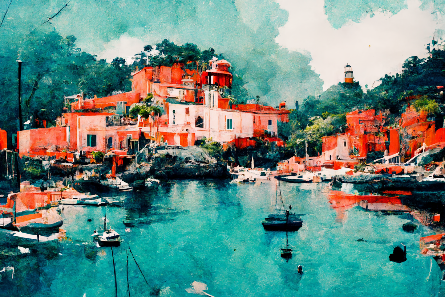Portofino Day, Print
