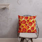 Double Pepperoni, Premium Pillow