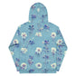 Wildflower Sky, Full Wrap Unisex Hoodie