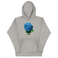 Blue Hydrangea, Unisex Hoodie